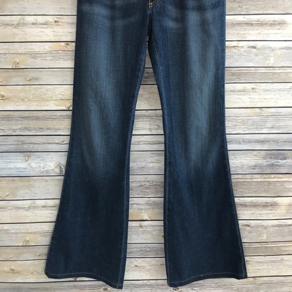 Jeans Flare Darkwash AG Pour Nordstrom - Taille 8 - Occasion Très Bon État